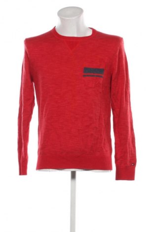 Herrenpullover Tommy Hilfiger, Größe M, Farbe Rot, Preis 61,99 €