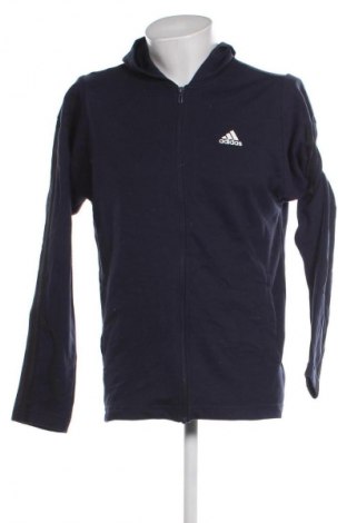 Herren Sweatshirt Adidas, Größe M, Farbe Blau, Preis € 38,99