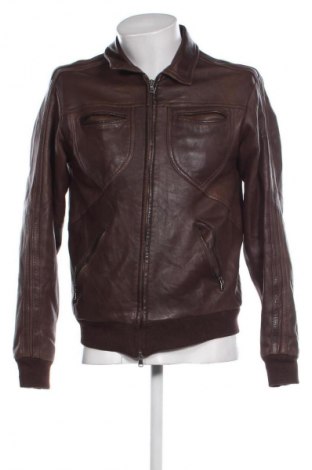 Herren Lederjacke, Größe L, Farbe Braun, Preis € 74,99