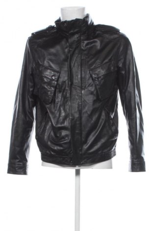 Herren Lederjacke, Größe L, Farbe Schwarz, Preis 59,99 €