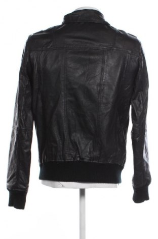 Pánska kožená bunda  Jack & Jones, Veľkosť XL, Farba Čierna, Cena  79,95 €