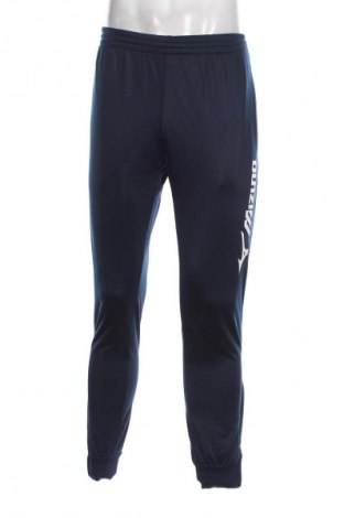 Pantaloni trening de bărbați Mizuno, Mărime S, Culoare Albastru, Preț 127,99 Lei