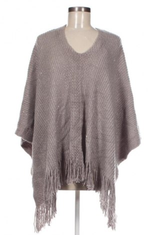 Poncho, Größe M, Farbe Grau, Preis € 5,99