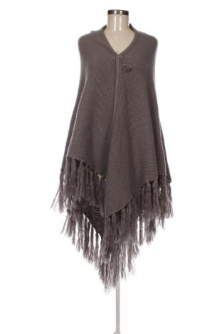 Poncho, Größe S, Farbe Grau, Preis € 6,99