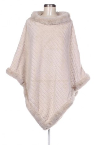 Poncho Alesia, Größe M, Farbe Beige, Preis € 6,99