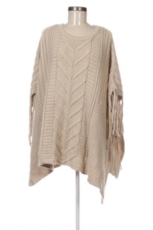 Poncho Etam, Mărime M, Culoare Bej, Preț 40,99 Lei