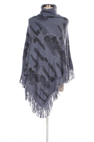 Poncho SHEIN, Größe M, Farbe Blau, Preis € 7,99