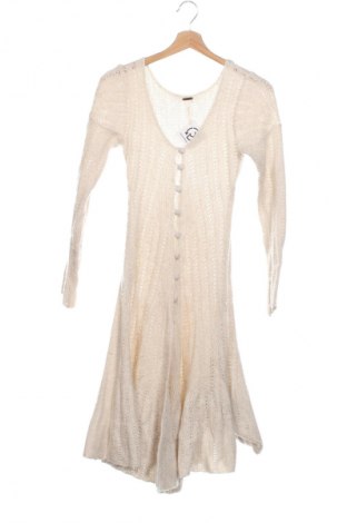 Kleid Free People, Größe XS, Farbe Ecru, Preis 15,96 €