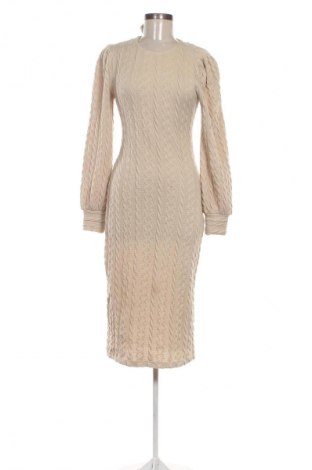 Kleid Selected Femme, Größe S, Farbe Beige, Preis 17,99 €