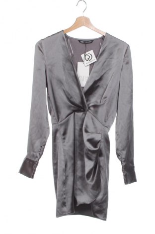 Rochie Zara, Mărime XS, Culoare Gri, Preț 158,16 Lei