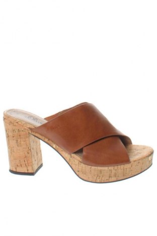 Γυναικείες παντόφλες S.Oliver, Μέγεθος 40, Χρώμα Καφέ, Τιμή 39,00 €