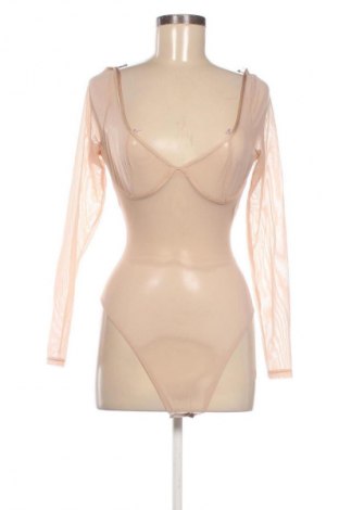 Bluză-body de damă. H&M, Mărime M, Culoare Bej, Preț 83,41 Lei