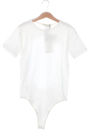 Damska bluzka-body Pull&Bear, Rozmiar M, Kolor Biały, Cena 83,99 zł