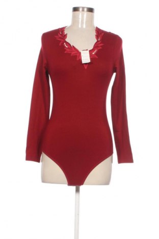 Дамска блуза - боди Unbranded, Размер M, Цвят Червен, Цена 14,82 €