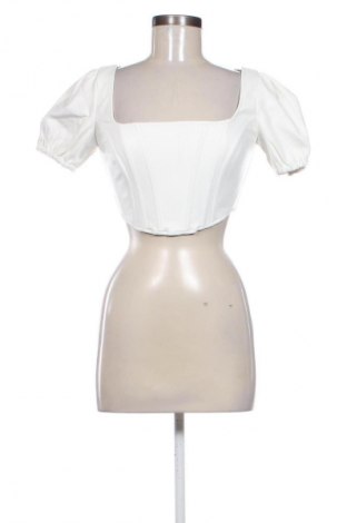 Дамска блуза Bershka, Размер S, Цвят Екрю, Цена 10,00 €