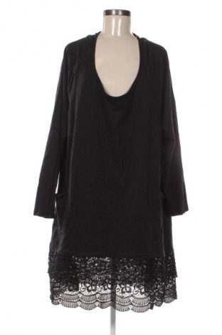 Γυναικεία μπλούζα Bpc Bonprix Collection, Μέγεθος 5XL, Χρώμα Μαύρο, Τιμή 10,99 €