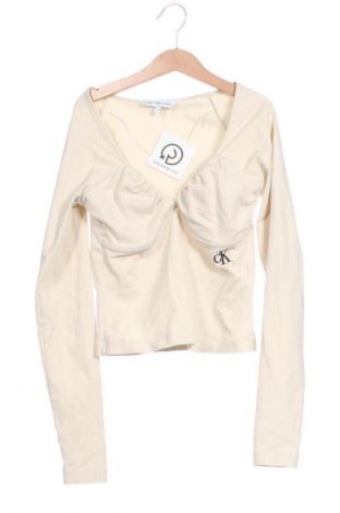 Női blúz Calvin Klein Jeans, Méret XS, Szín Ekrü
, Ár 14 139 Ft