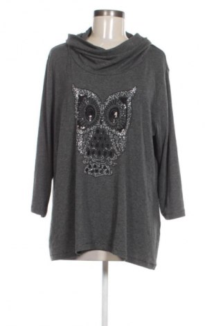 Bluzka damska Canda, Rozmiar XL, Kolor Szary, Cena 82,52 zł