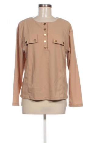Дамска блуза ChicMe, Размер L, Цвят Бежов, Цена 4,60 €