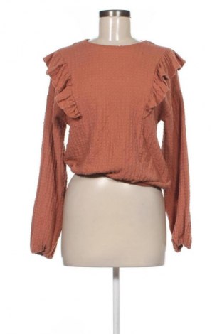 Bluzka damska Cotton Club, Rozmiar XS, Kolor Brązowy, Cena 16,99 zł