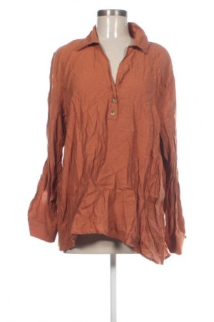 Damen Shirt Defacto, Größe 3XL, Farbe Braun, Preis 5,99 €