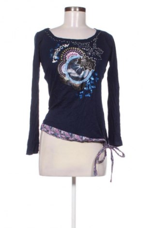 Bluzka damska Desigual, Rozmiar M, Kolor Niebieski, Cena 133,96 zł