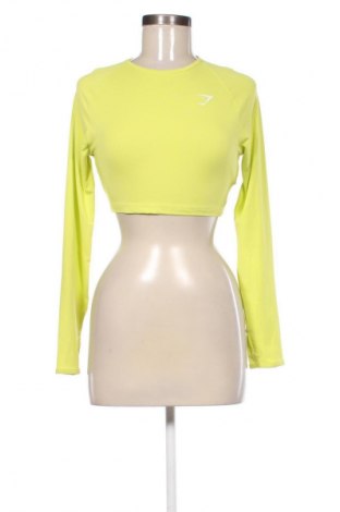 Дамска блуза Gymshark, Размер XL, Цвят Зелен, Цена 13,81 €