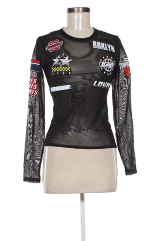 Дамска блуза H&M Divided, Размер M, Цвят Черен, Цена 15,85 €