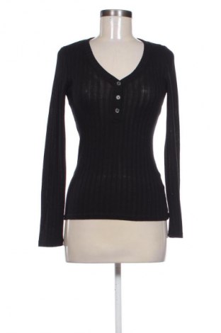 Дамска блуза H&M L.O.G.G., Размер XS, Цвят Черен, Цена 8,69 €