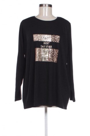 Γυναικεία μπλούζα LC Waikiki, Μέγεθος 5XL, Χρώμα Μαύρο, Τιμή 32,00 €