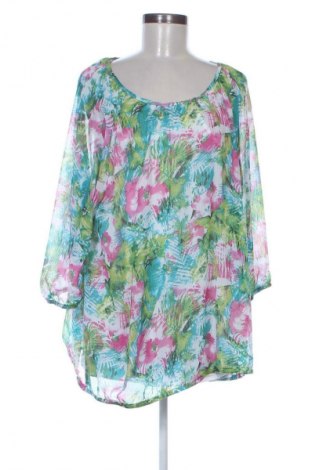 Дамска блуза Laura Torelli, Размер XXL, Цвят Многоцветен, Цена 7,66 €