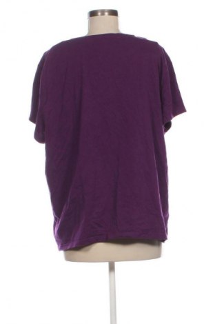 Γυναικεία μπλούζα Laura Torelli, Μέγεθος 3XL, Χρώμα Βιολετί, Τιμή 12,99 €