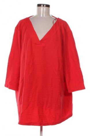 Bluzka damska Laura Torelli, Rozmiar 3XL, Kolor Czerwony, Cena 47,99 zł