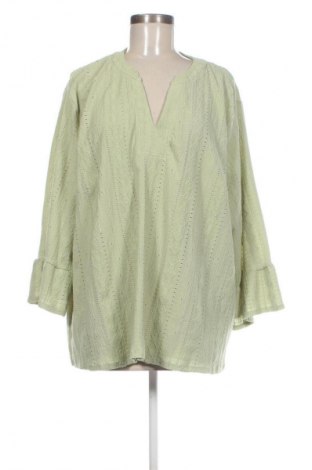 Bluzka damska Laura Torelli, Rozmiar XXL, Kolor Zielony, Cena 40,99 zł