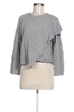 Bluzka damska Massimo Dutti, Rozmiar L, Kolor Szary, Cena 229,12 zł