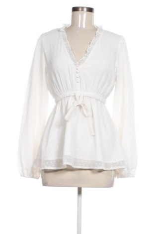 Дамска блуза NA-KD, Размер S, Цвят Бял, Цена 17,46 €