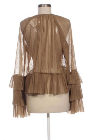 Дамска блуза NA-KD, Размер M, Цвят Кафяв, Цена 17,89 €
