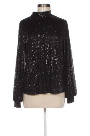 Дамска блуза NA-KD, Размер M, Цвят Черен, Цена 5,62 €