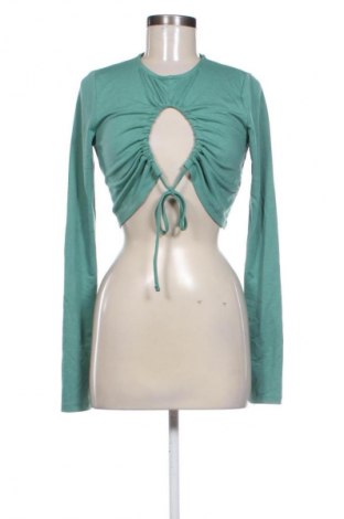 Дамска блуза NA-KD, Размер XS, Цвят Зелен, Цена 17,00 €