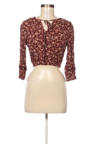 Дамска блуза Pull&Bear, Размер XS, Цвят Многоцветен, Цена 4,60 €