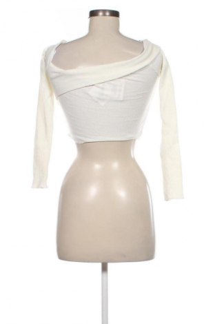 Дамска блуза Pull&Bear, Размер S, Цвят Екрю, Цена 16,36 €