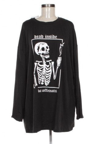 Дамска блуза SHEIN, Размер 4XL, Цвят Черен, Цена 10,00 €