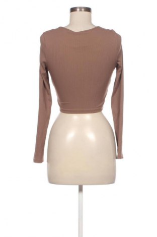 Дамска блуза SHEIN, Размер XS, Цвят Кафяв, Цена 3,57 €