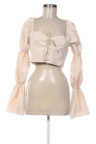 Bluzka damska SHEIN, Rozmiar S, Kolor Beżowy, Cena 21,99 zł