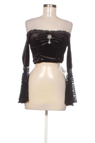 Bluzka damska SHEIN, Rozmiar S, Kolor Czarny, Cena 57,01 zł