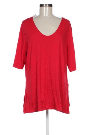 Bluzka damska Selection By Ulla Popken, Rozmiar XL, Kolor Czerwony, Cena 57,99 zł