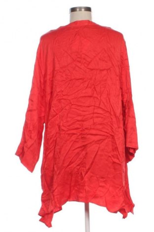 Γυναικεία μπλούζα Selection By Ulla Popken, Μέγεθος 3XL, Χρώμα Κόκκινο, Τιμή 17,99 €