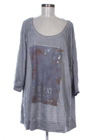 Дамска блуза Sheego, Размер 4XL, Цвят Сив, Цена 10,22 €