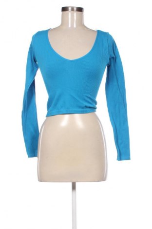 Дамска блуза Stradivarius, Размер S, Цвят Син, Цена 9,78 €