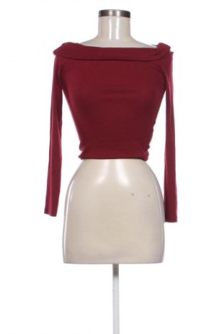 Damen Shirt Stradivarius, Größe XS, Farbe Rot, Preis 10,00 €